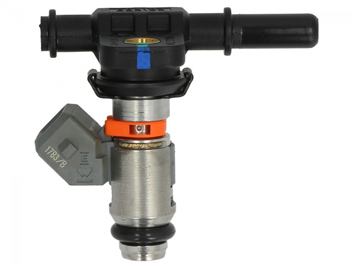 Injector mondstuk met houder -PIAGGIO- Vespa LX 125 (ZAPM68100), S 125 (ZAPM68101), LXV 125 (ZAPM68102), S 150 (ZAPM68201)