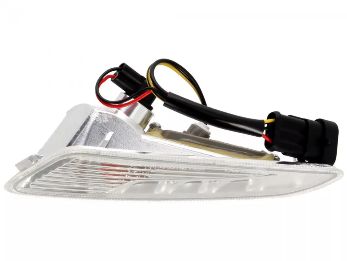 Indikator, putih, depan, kanan -PIAGGIO- Vespa Primavera 125 (ZAPM81100, ZAPM81101, ZAPMA1100, RP8M82500, RP8M82821, RP8M82100, RP8M82310, ZAPMA1101, ZAPMD1100), Vespa Primavera 150 (ZAPM81200, ZAPMA1200, ZAPM81201, ZAPMA1201, ZAPMD120), Vespa Primavera 5