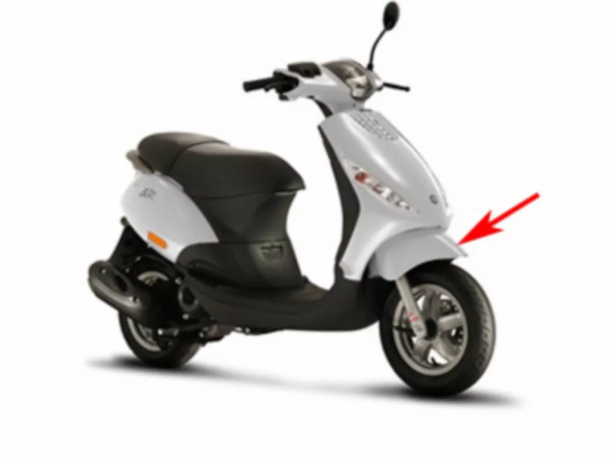 Pelindung Lumpur -PIAGGIO- Piaggio ZIP 2 - Grey Excalibur (738/A)