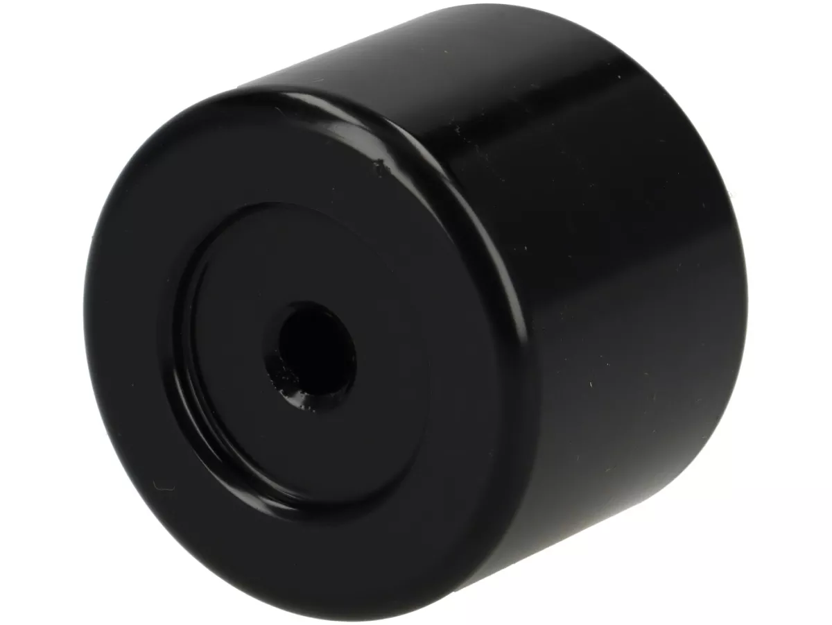 Handlebar end weight, antivibration -PIAGGIO- Vespa GT 125-200, GTL 125-200, GTS125-300, GTS i.E. Super 125/300, GTV 125-300, Aprilia Scarabeo 400/500, SR Max 125-300, Gilera GP 800, Nexus 125-500, Piaggio Beverly 125-500, Piaggio X10 125, X8 400 - black
