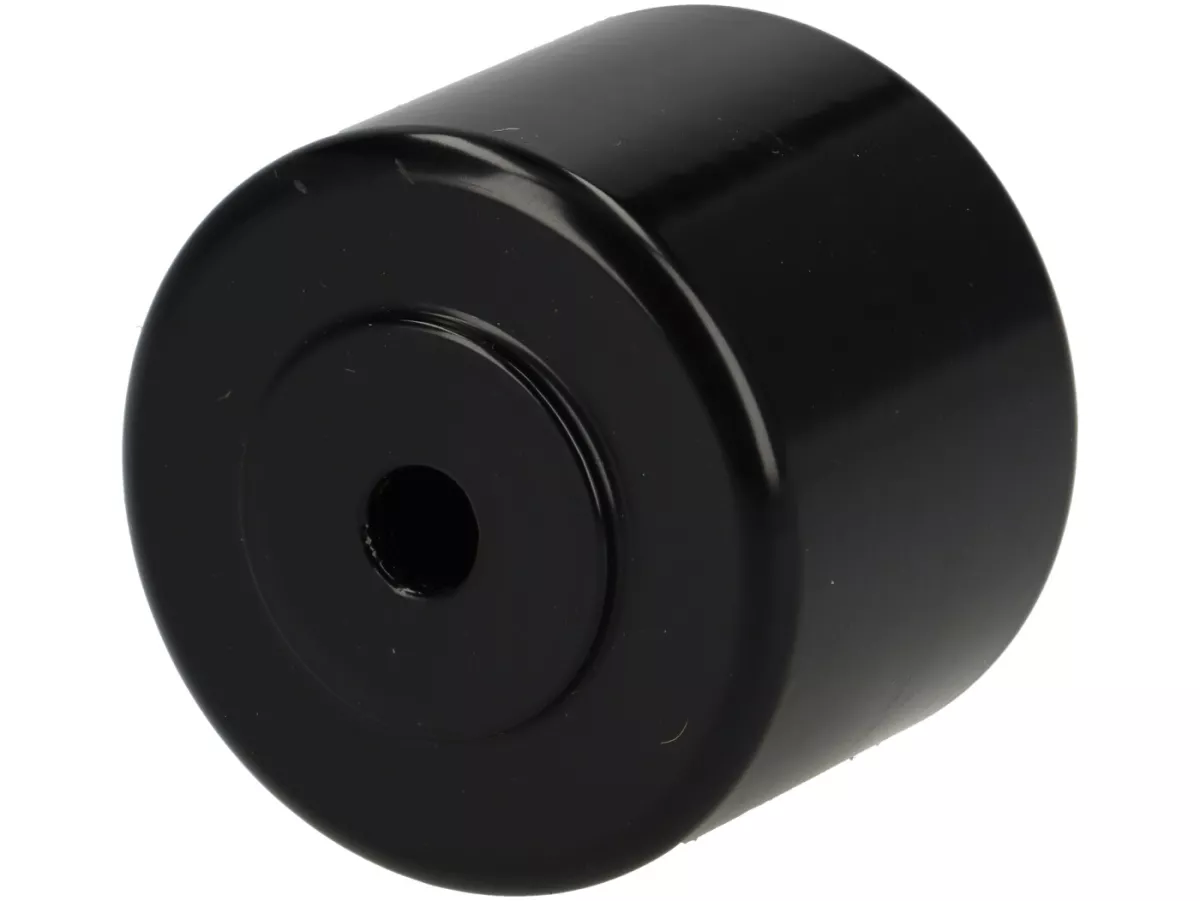 Handlebar end weight, antivibration -PIAGGIO- Vespa GT 125-200, GTL 125-200, GTS125-300, GTS i.E. Super 125/300, GTV 125-300, Aprilia Scarabeo 400/500, SR Max 125-300, Gilera GP 800, Nexus 125-500, Piaggio Beverly 125-500, Piaggio X10 125, X8 400 - black