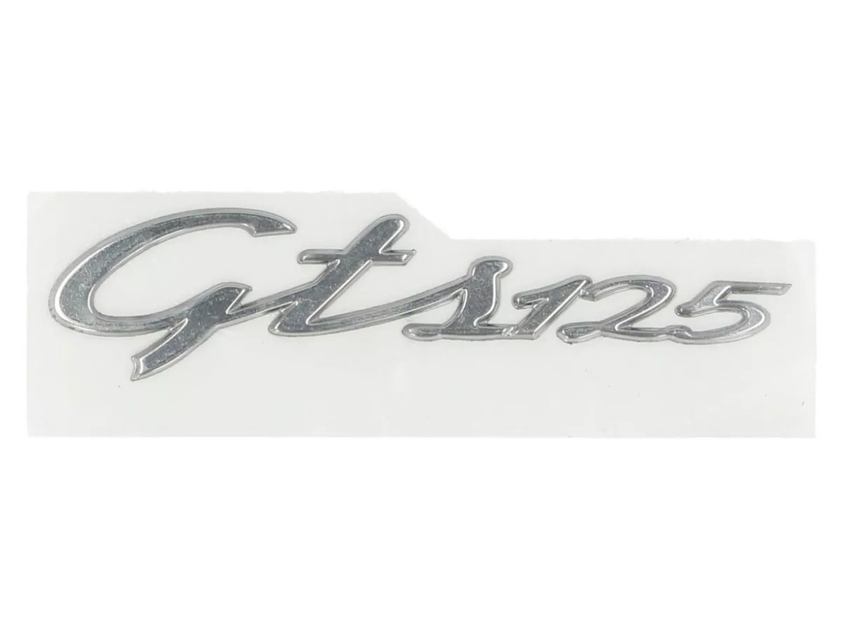 Side cover label GTS125 -PIAGGIO- Vespa GTS 125 - self-adhesive