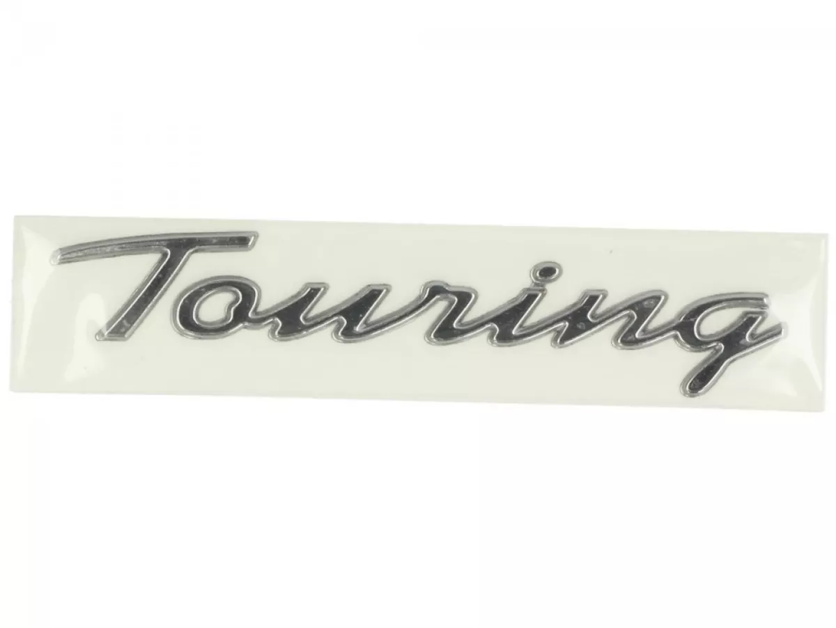 Badge for toolbox -PIAGGIO- Touring - Vespa GTS 300 (ZAPM45200, ZAPM45202), Vespa GTS Super 125 (ZAPMA3100, ZAPMA3200), Vespa GTS Super 300 (ZAPM45200, ZAPMA3300), Vespa LX 125 (ZAPM68300, ZAPM68100, ZAPM68303), Vespa LX 150 (ZAPM68400), Vespa LX 50 (ZAPC