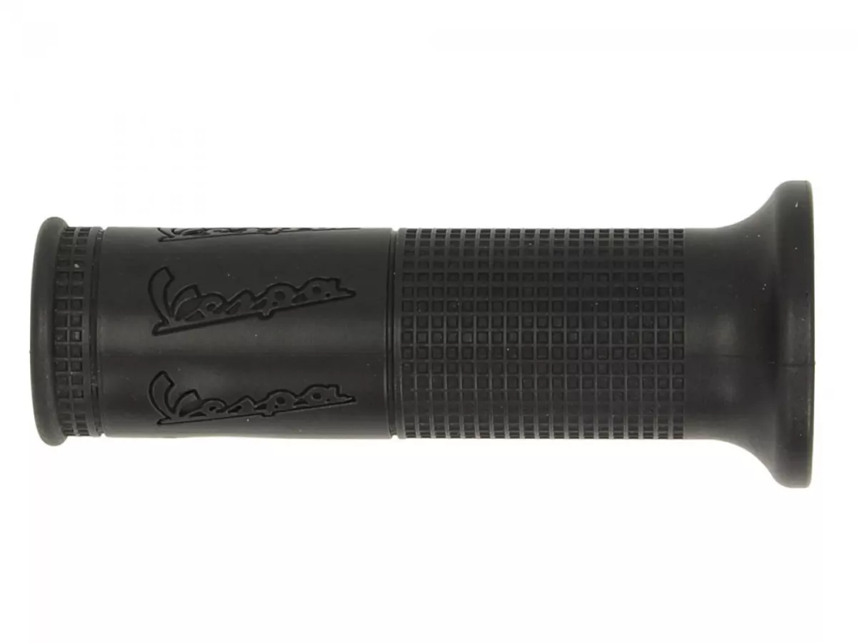 Gummigrepp vänster (med Vespa-bokstäver) -PIAGGIO- Vespa Primavera 125 (ZAPM81100, ZAPM81101, ZAPMA1100, RP8M82500, RP8M82821, RP8M82100, RP8M82310, ZAPMA1101, ZAPMD1100), Vespa Primavera 150 (ZAPM81200, ZAPMA1200, ZAPM81201, ZAPMA1201, ZAPMD120), Vespa P