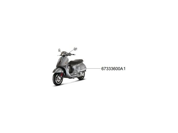 Juego de calcas -PIAGGIO- Vespa GTS - Arancio (974)
