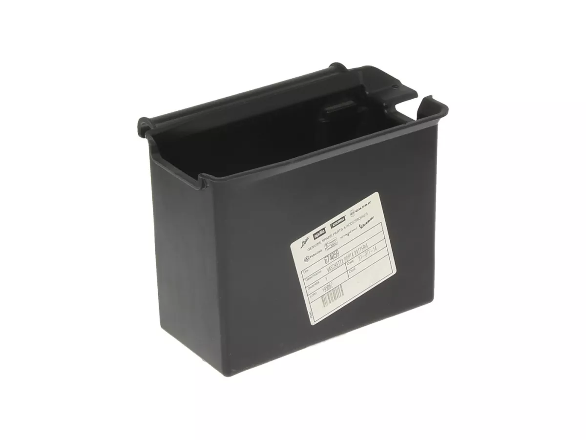 Cangkang untuk baterai -PIAGGIO- Vespa Primavera 125 (ZAPM81100, ZAPM81101), Vespa Primavera 150 (ZAPM81200, ZAPM81201), Vespa Primavera 50 (ZAPC53100), Vespa Sprint 125 (ZAPM81300, ZAPM81301, RP8M82111), Vespa Sprint 150 (ZAPM81401), Vespa Sprint 50 (ZAP