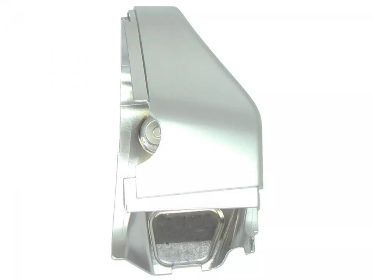 Penutup untuk unit sakelar kanan -PIAGGIO- matt chrome - Vespa Primavera 125 (ZAPM81100, ZAPM81101, ZAPMA1100), Vespa Primavera 150 (ZAPM81200, ZAPM81201, ZAPMA1200), Vespa Primavera 50 (ZAPC53100, ZAPC53200, ZAPC53300, ZAPC53302, ZAPCA0100, ZAPCA0102,