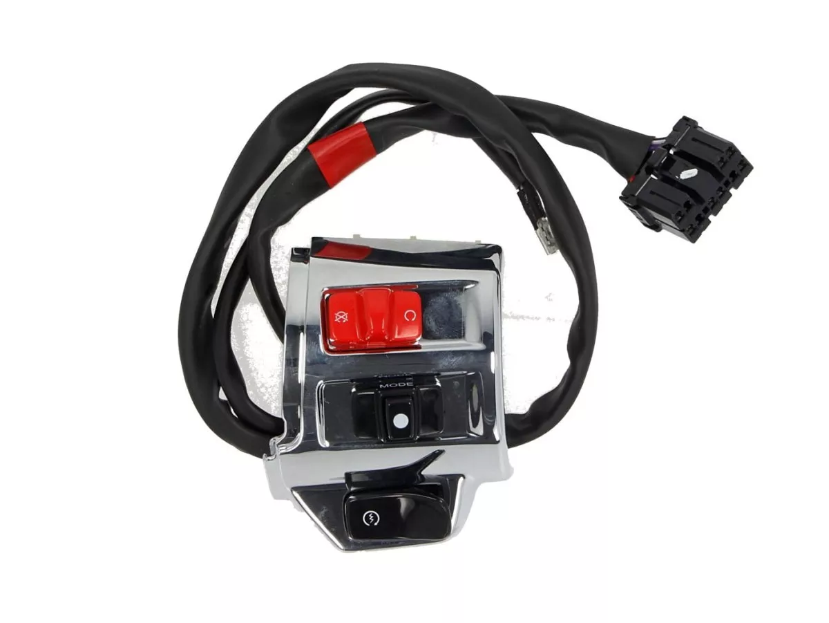Interrupteur d'éclairage droit Piaggio, chromé, pour Vespa Primavera, Sprint 125-150 cm³ (2018-)