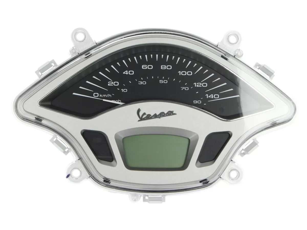 Tachymètre/groupe d'instruments -PIAGGIO- Vespa Primavera 125-150 - 140km/h / 90mph