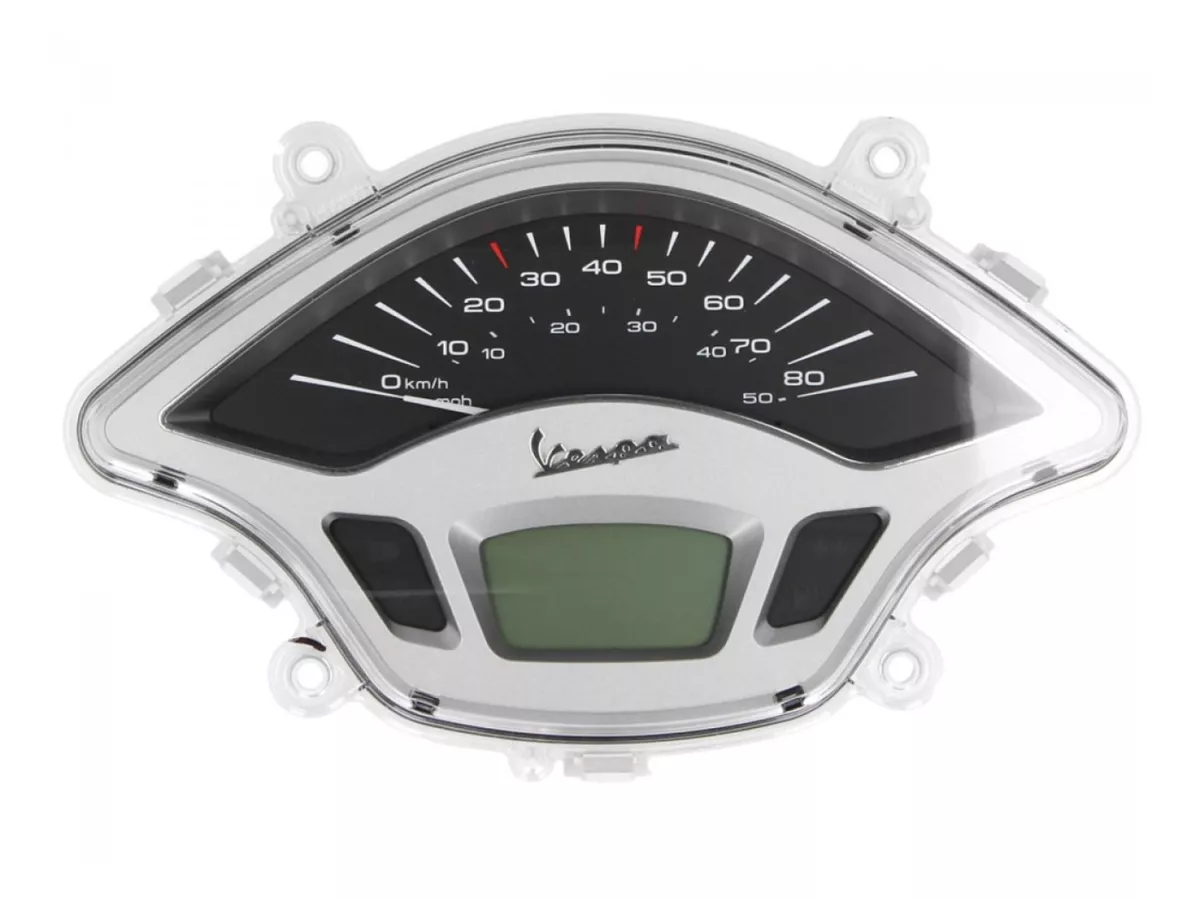 Speedometer/Instrument panel -PIAGGIO- Vespa Primavera 50 - 80km/h / 50mph
