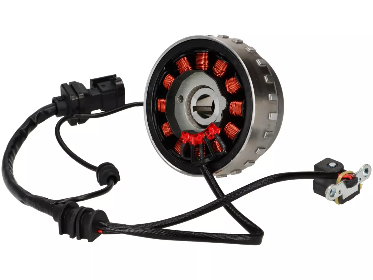 Alternator complete -PIAGGIO- Vespa LX 125-150, Primavera 125-150, Sprint 125-150, 946 125-150, Piaggio Liberty 125-150