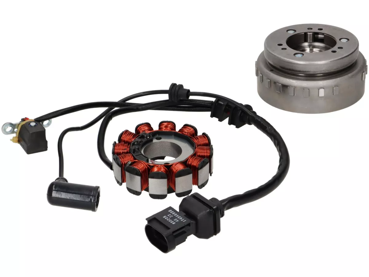 Alternator complete -PIAGGIO- Vespa LX 125-150, Primavera 125-150, Sprint 125-150, 946 125-150, Piaggio Liberty 125-150