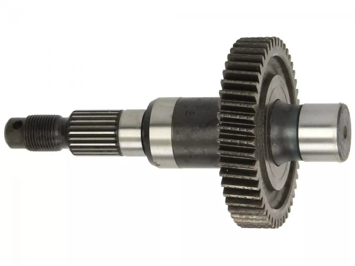 Bakhjulsaxel -PIAGGIO- Vespa LX 50 (ZAPC38700), Vespa S 50 (ZAPC38600), Vespa Sprint 50 (ZAPC53201), Piaggio Free 50 (FCS2T) - Z=50, Ø=24mm