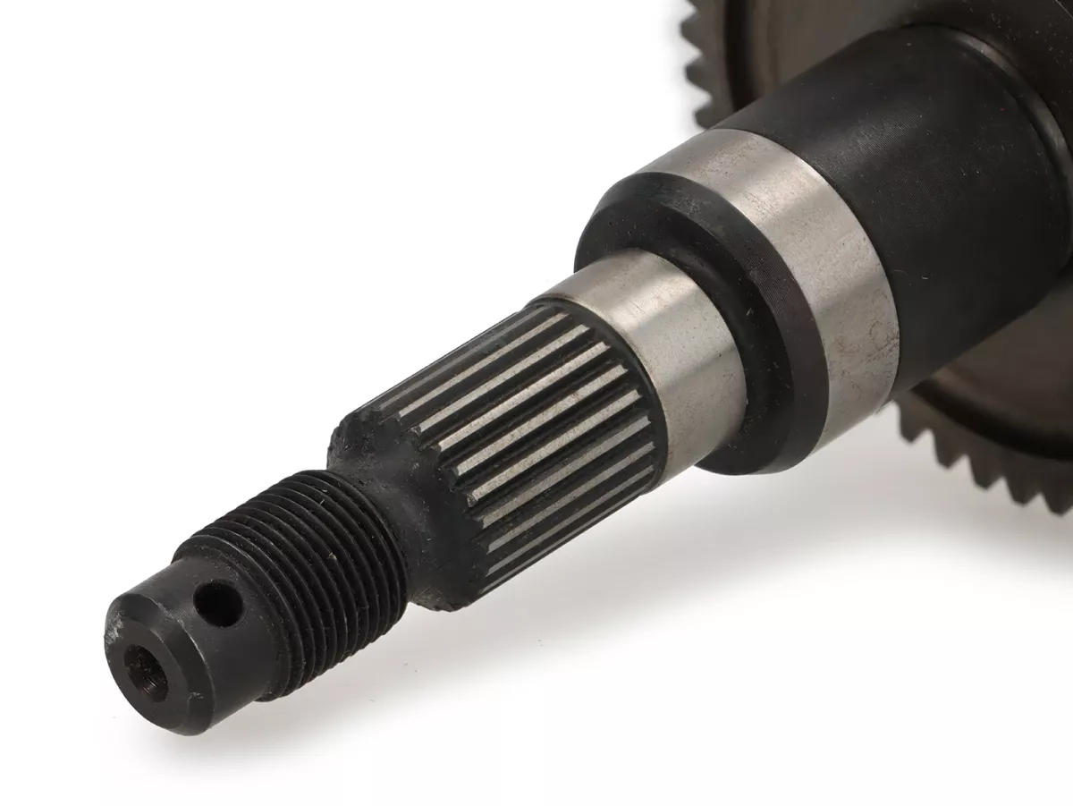 Achterwielas -PIAGGIO- PIAGGIO Zip SP 50, Zip SP 2, Zip II 100 - 48 tanden, geperst tandwiel