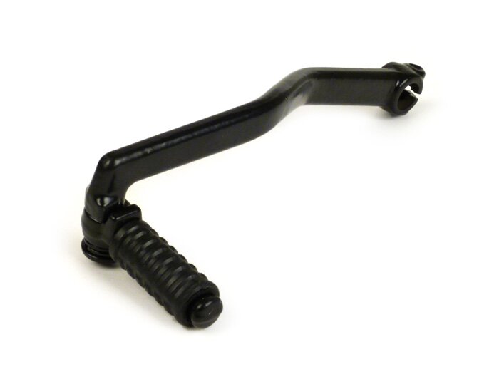Kickstarter -KLAPPBAR, largo - Piaggio - Negro - Piaggio Hexagon EX125/150, Hexagon LX/LXT 125/180, Liberty 125/150, Sfera 125 RST, Skipper 125/150, Skipper ST 125/150 , ZIP 125 - también apto para Runner 125/180, SKR125/150 y conversión a kickstarter