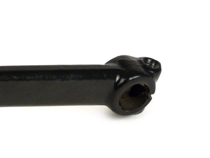Kickstarter -KLAPPBAR, largo - Piaggio - Negro - Piaggio Hexagon EX125/150, Hexagon LX/LXT 125/180, Liberty 125/150, Sfera 125 RST, Skipper 125/150, Skipper ST 125/150 , ZIP 125 - también apto para Runner 125/180, SKR125/150 y conversión a kickstarter