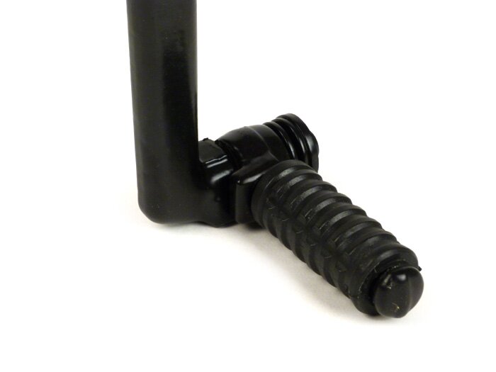 Kickstarter -KLAPPBAR, largo - Piaggio - Negro - Piaggio Hexagon EX125/150, Hexagon LX/LXT 125/180, Liberty 125/150, Sfera 125 RST, Skipper 125/150, Skipper ST 125/150 , ZIP 125 - también apto para Runner 125/180, SKR125/150 y conversión a kickstarter