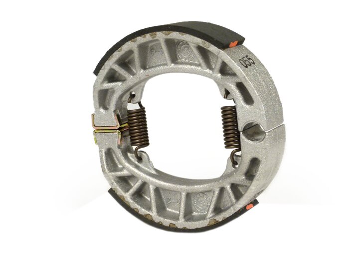 Zapatas de freno -PIAGGIO Ø=110x25mm- Piaggio 50-150cc, SKR 125 ccm (h), SKR 150 (h), Vespa ET2 50 ccm 2000 (h), Runner 50 ccm 1997-1997 (h), PIAGGIO Hexagon 125 ccm 1994-1997 (h), Hexagon 150 ccm 1994-1999 (h), Hexagon GT 250 ccm 4 tiempos (G/H) 250 ccm 