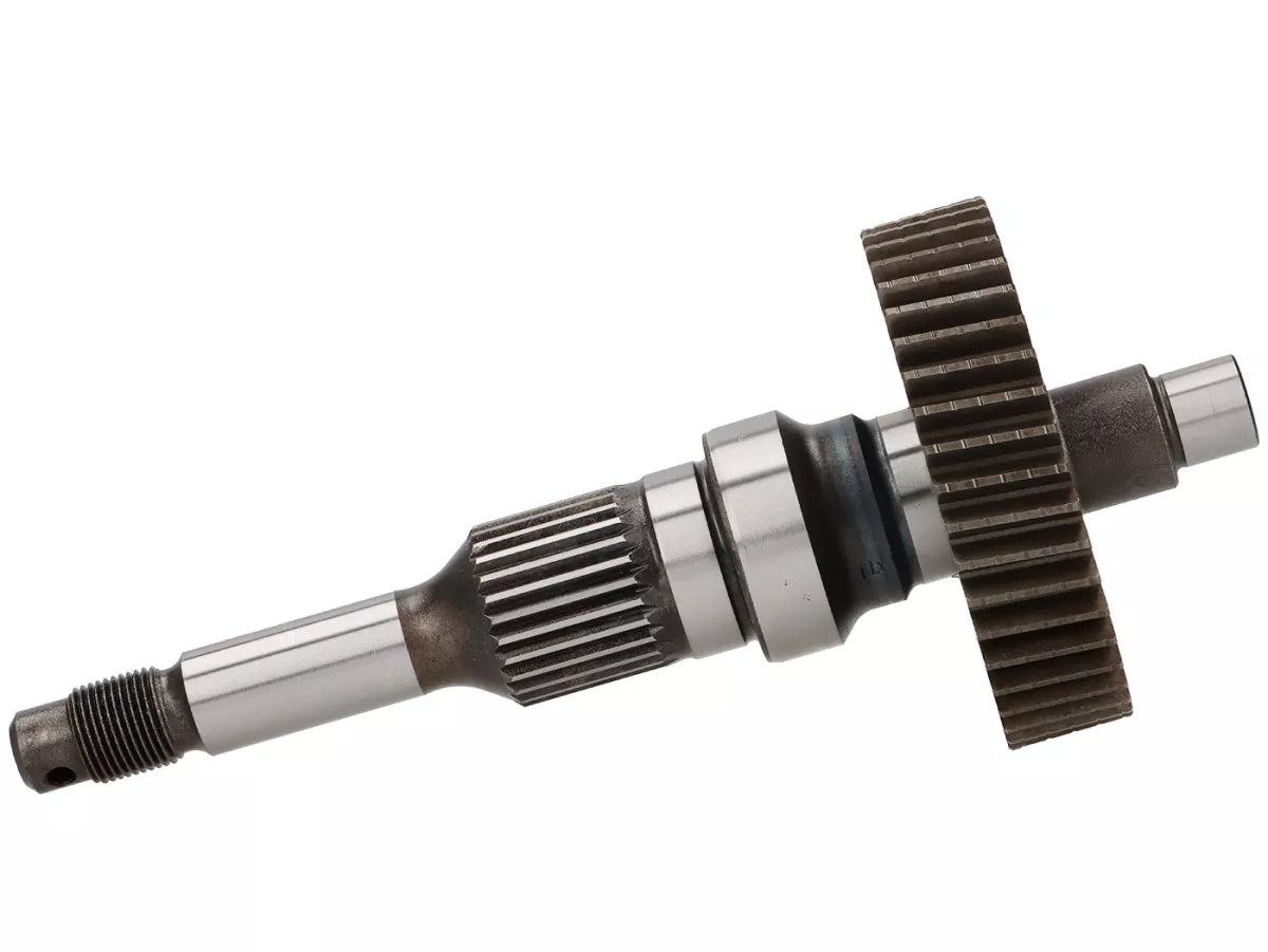Achterwielas -PIAGGIO- VESPA GT L 125, PIAGGIO X9 125, X9 Evo 125, MP3 125, GILERA Nexus 125, DERBI GP1 125 - 44 tanden, geperst tandwiel