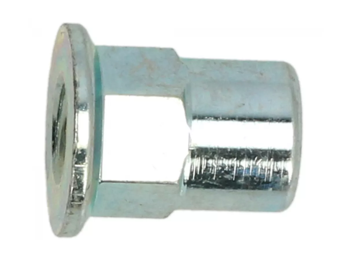 Tuerca de sombrerete -PIAGGIO- M8 con collar 17mm - Vespa ET4 125-150, GTS 125, LX 125, LXV 125, Piaggio Beverly 125-250, Fly 125, Liberty 125-200, TPH 125, Gilera Runner VX ST 125