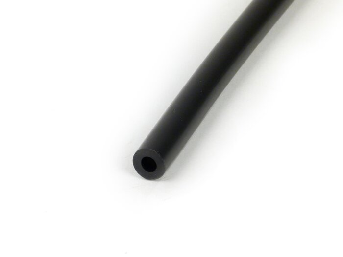 Inloppsledning - vakuumslang -PIAGGIO- svart, Øinner=4mm , Øouter=8mm, l=300mm