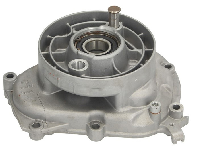 Gearbox cover -PIAGGIO- Vespa ET4 125 (ZAPM19000), Vespa ET4 150 (ZAPM19000), Vespa LX 125 (ZAPM44100, ZAPM44300, ZAPM68100), Vespa LX 150 (ZAPM44200, ZAPM44400), Vespa LXV 125 (ZAPM68102, ZAPM44301), Vespa S 125 (ZAPM44302, ZAPM68101), Vespa S 150 (ZAPM4