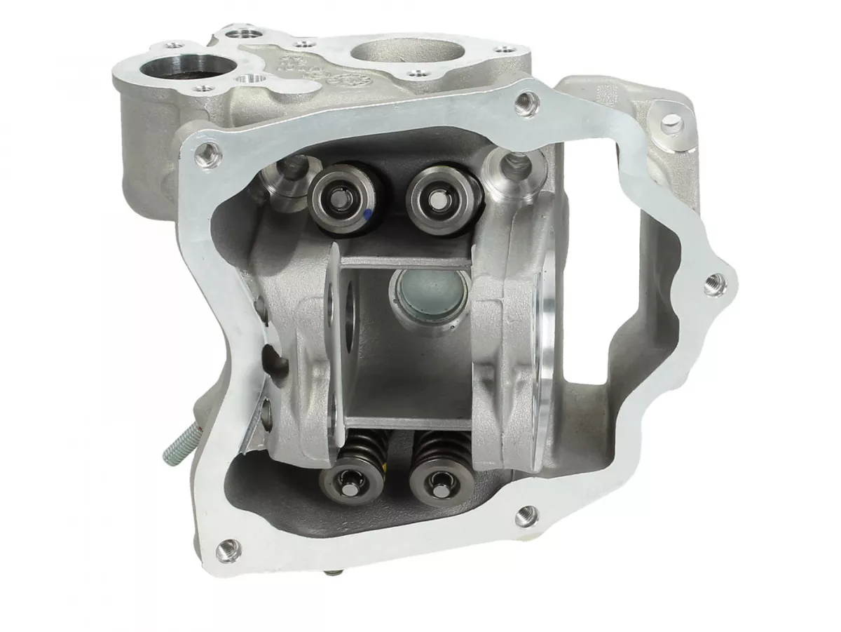 Cylinderhuvud -PIAGGIO- Vespa GTS 300 (ZAPM45200, ZAPM45202, ZAPMA3300), Vespa GTS Super 300 (ZAPM45200, ZAPM45202, ZAPMA3300), Vespa GTS Super Sport 300 (ZAPM45200), Vespa GTV 300 (ZAPM45201, ZAPMA3302), Aprilia Atlantic 250 (ZD4SPE), Aprilia Atlantic 30