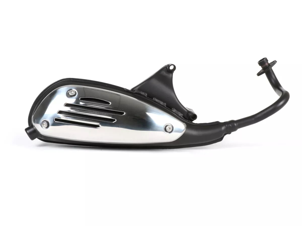 Pot d’échappement -PIAGGIO- Vespa LX 50 (ZAPC38700), Vespa S 50 (ZAPC38600), Piaggio Fly 50 (RP8C52100)