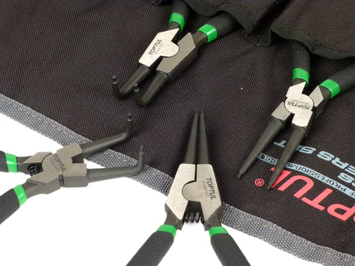 Sea ring pliers set -TOPTUL- 4 pcs.