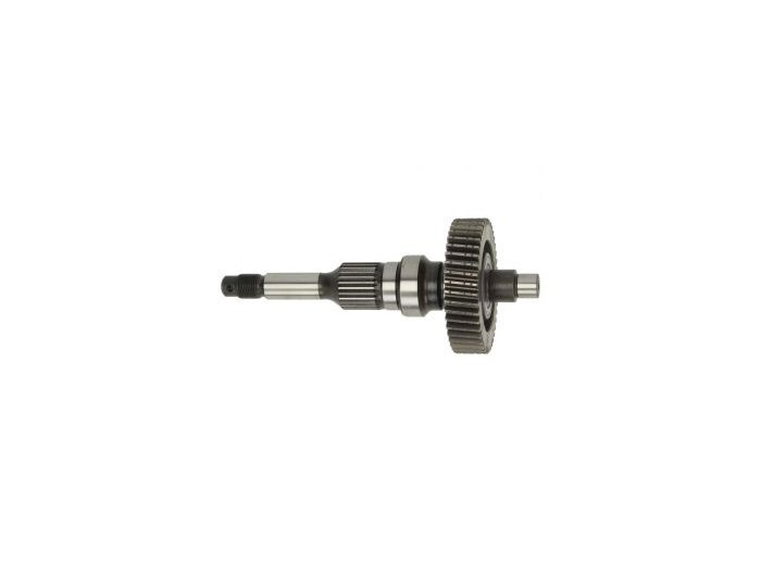 Rear wheel shaft -PIAGGIO- GILERA Runner VX 125, PIAGGIO X7 125, X8 125, XEvo 125 - 44 teeth, pressed gear wheel