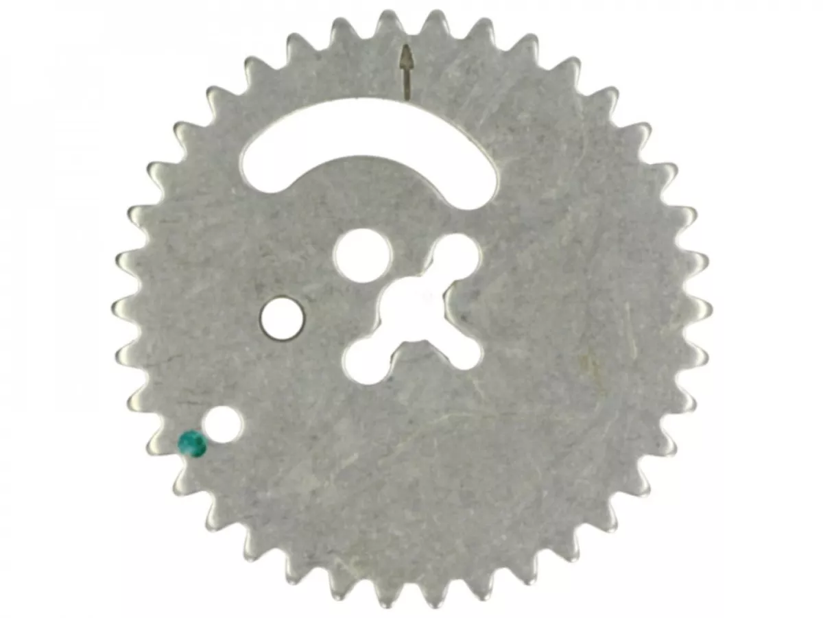 Pignon d'arbre à came pour chaine de distribution -PIAGGIO- Vespa Primavera 125 (ZAPM81100, ZAPM81101, ZAPMA1100, RP8M82500, RP8M82821, RP8M82100, RP8M82310, ZAPMA1101, ZAPMD1100), Vespa Primavera 150 (ZAPM81200, ZAPMA1200, ZAPM81201, ZAPMA1201, ZAPMD120)