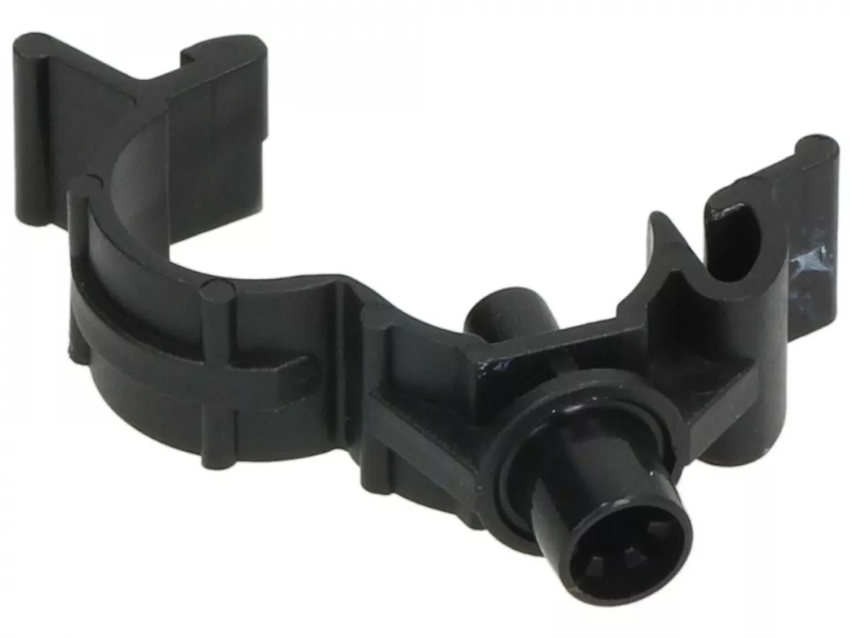 Retaining clip for wiring loom, black -PIAGGIO- Vespa GT L 125 (ZAPM31101), Vespa GTS 125 (ZAPM31300), Vespa GTV 125 (ZAPM31301), Vespa LT 125 (RP8M66503), Vespa LT 150 (RP8M66603), Vespa LX 125 (ZAPM44100, ZAPM44300), Vespa LX 150 (ZAPM44200, ZAPM44400),
