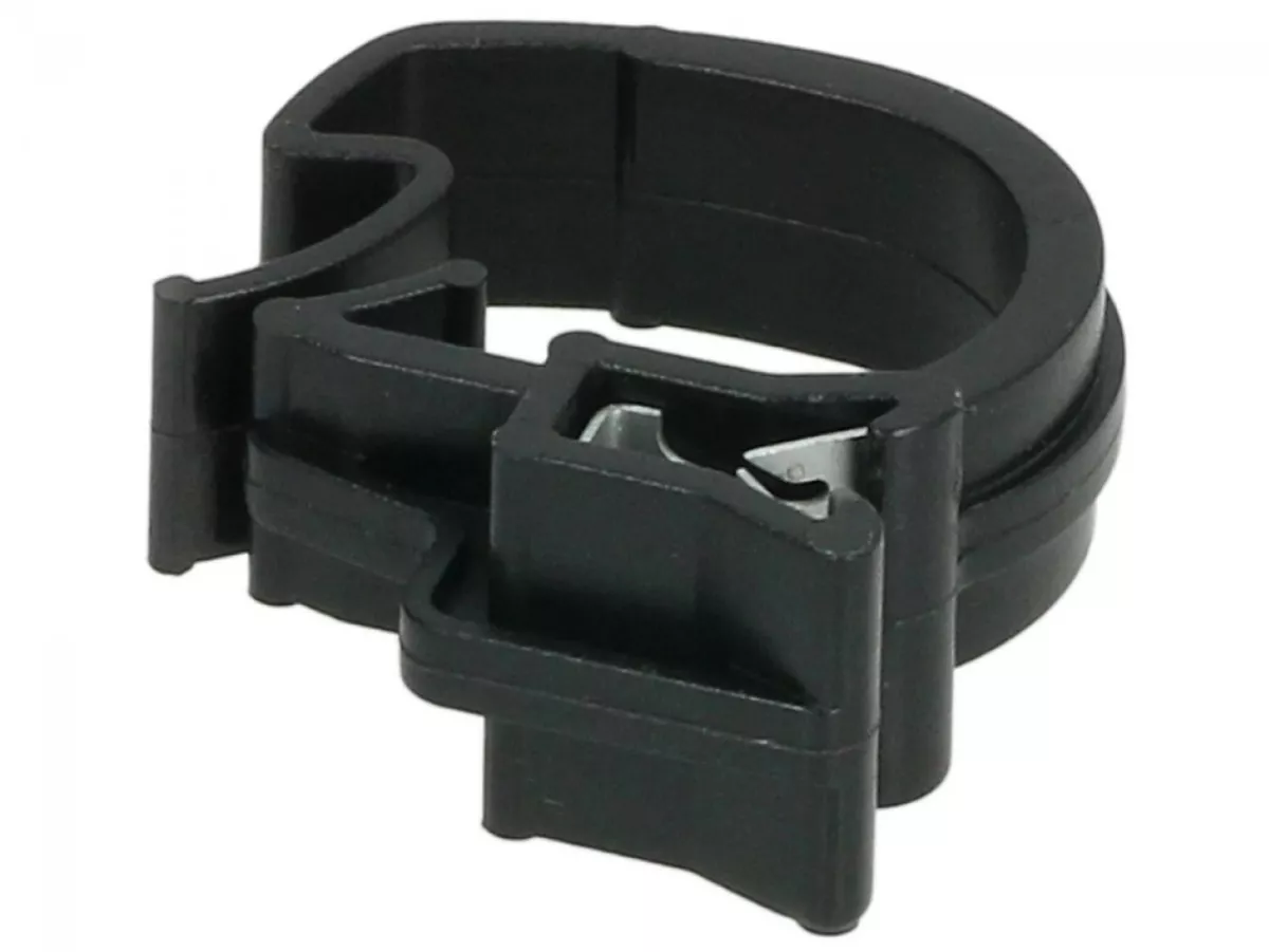 Clip di fissaggio per cablaggio, nero -PIAGGIO- Vespa GTS 125 (ZAPMA3100, ZAPMA3200, ZAPMA3700), Vespa GTS 150 (ZAPMA3200, ZAPMA3100), Vespa GTS 250 (ZAPM45100, ZAPM45101), Vespa GTS 300 (ZAPM45200, ZAPM45202, ZAPMA3300), Vespa GTS HPE 300 (ZAPMA3600, ZAP