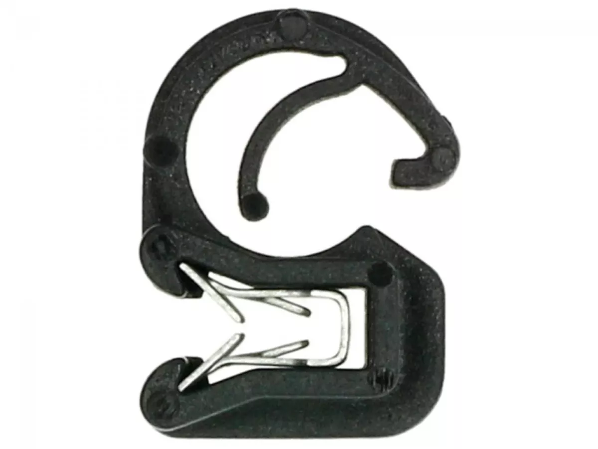 Clip di fissaggio per cablaggio, nero -PIAGGIO- Vespa GT 250 (ZAPM45102), Vespa GTS 125 (ZAPM31300), Vespa GTS HPE 300 (ZAPMD310), Vespa GTS Super HPE 300 (ZAPMD3100), Vespa GTV 125 (ZAPM31301), Vespa GTV 250 (ZAPM45102), Vespa GTV 300 (ZAPM45201), Vespa 