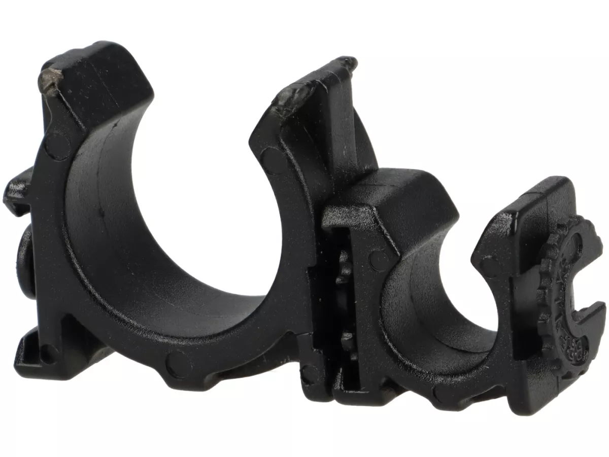 Retaining clip for wiring loom, black -PIAGGIO- Vespa GTS 300 (ZAPMA3300), Vespa GTS HPE 300 (ZAPMA3600, ZAPMD310), Vespa GTS Super 300 (ZAPMA3300), Vespa GTS Super HPE 300 (ZAPMA360, ZAPMD3100), Vespa GTV 300 (ZAPMA3302), Vespa GTV HPE 300 (ZAPMA3602, ZA