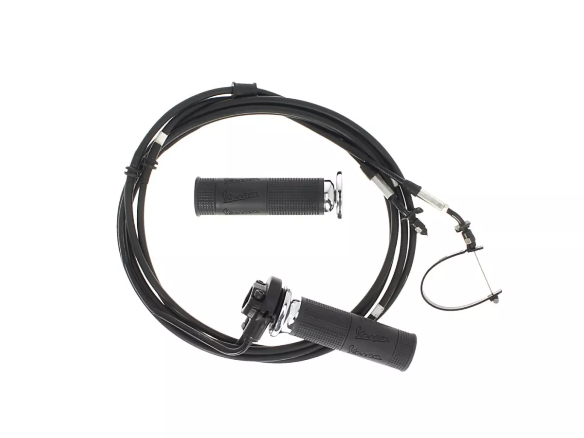 Throttle grip and throttle cables -PIAGGIO- Vespa GTS 125 (ZAPMD3200),  Vespa GTS Super 125 (ZAPMD3200),