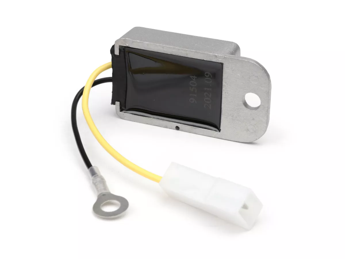 Voltage regulator -OEM- Piaggio, Ciao, Bravo, Boxer, Si 6V-70W Hercules, Zuendapp, Puch