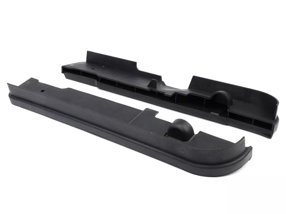 Running boards -OEM- Piagggio Si, Black