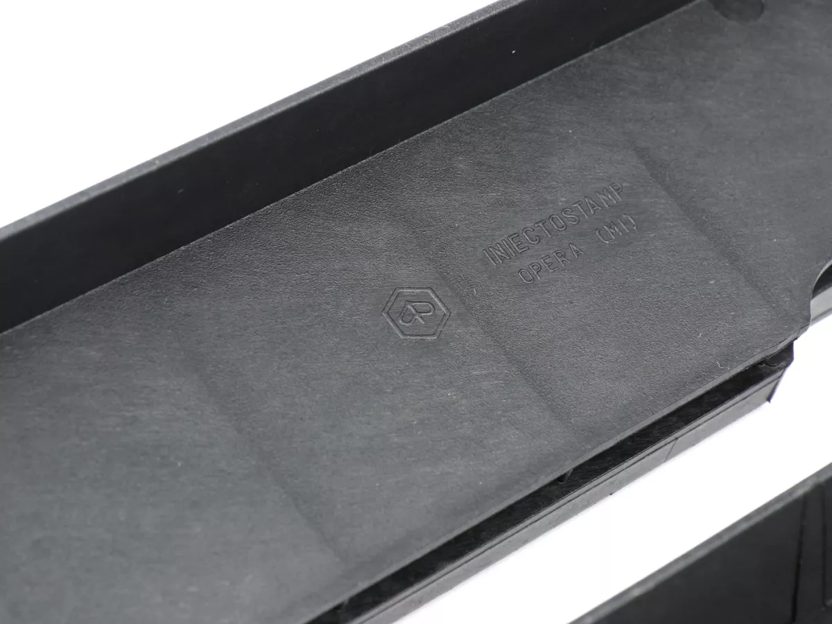 Running boards -OEM- Piagggio Si, Black