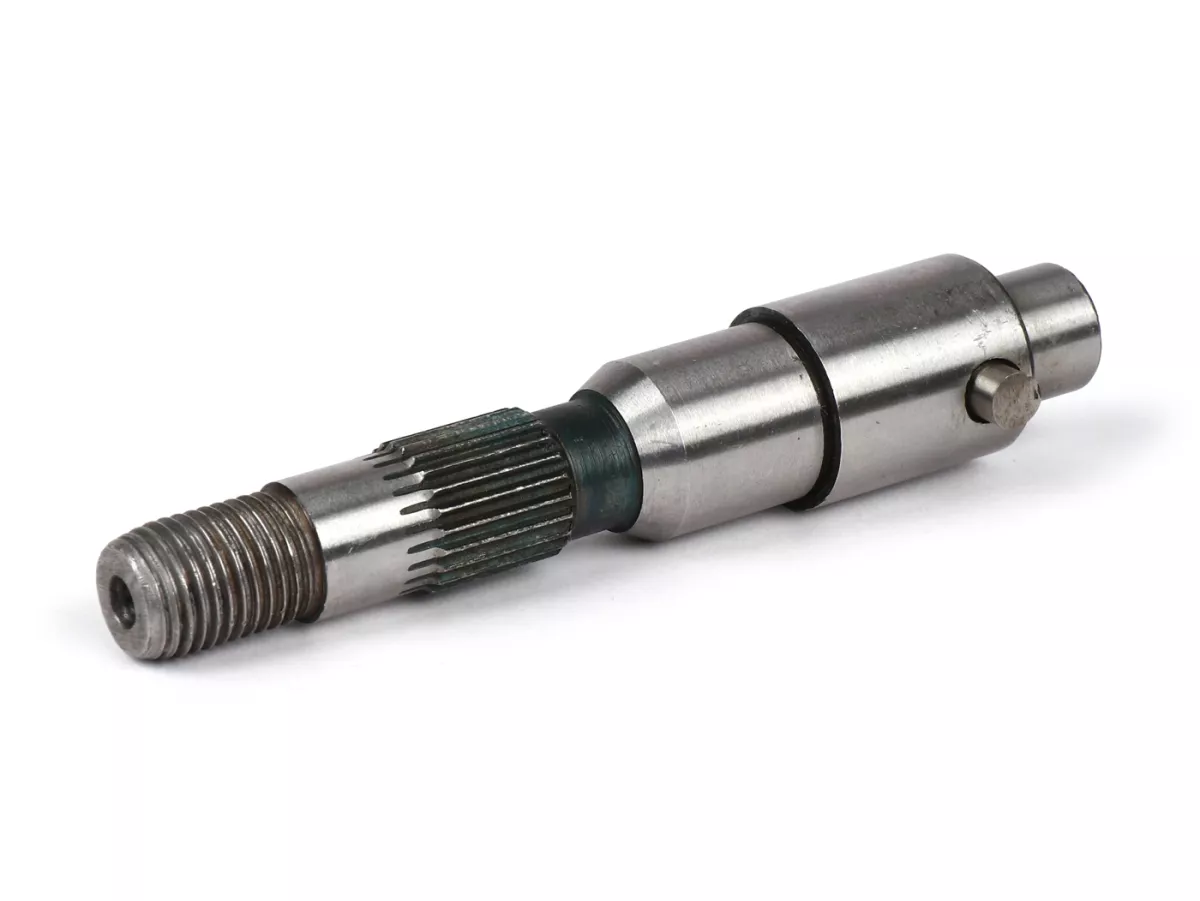 Eje principal -OEM- Eje de transmisión con pasador Piaggio Bravo, Boxer, Ciao, Si, SuperBravo, Citta, Ec1, Grillo