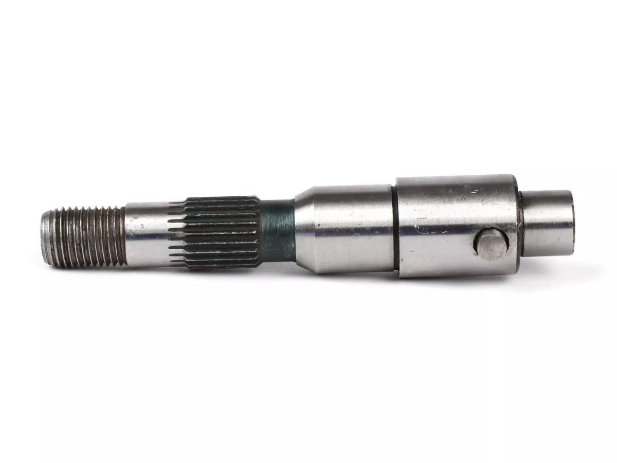 Eje principal -OEM- Eje de transmisión con pasador Piaggio Bravo, Boxer, Ciao, Si, SuperBravo, Citta, Ec1, Grillo