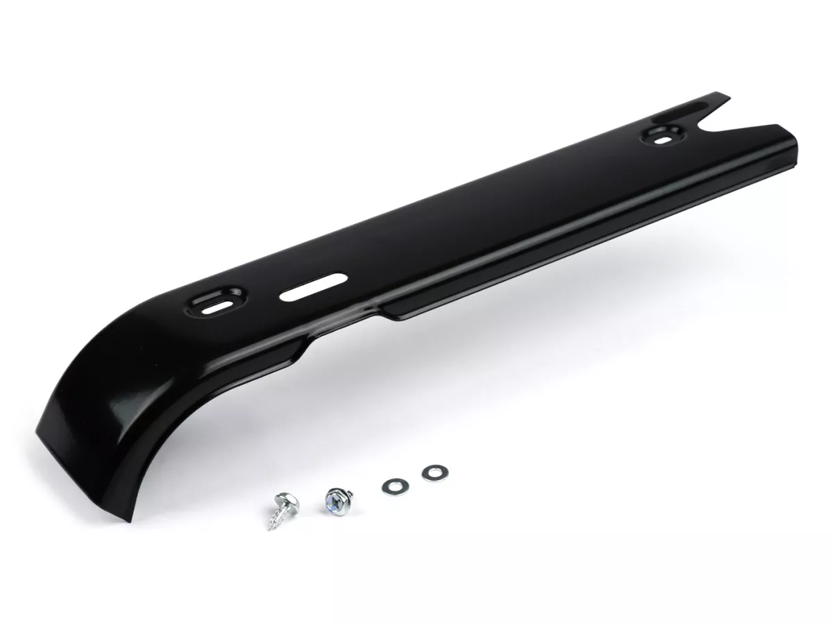 Cable duct -OEM- Piaggio Ciao sheet metal black ( fender under the tank )