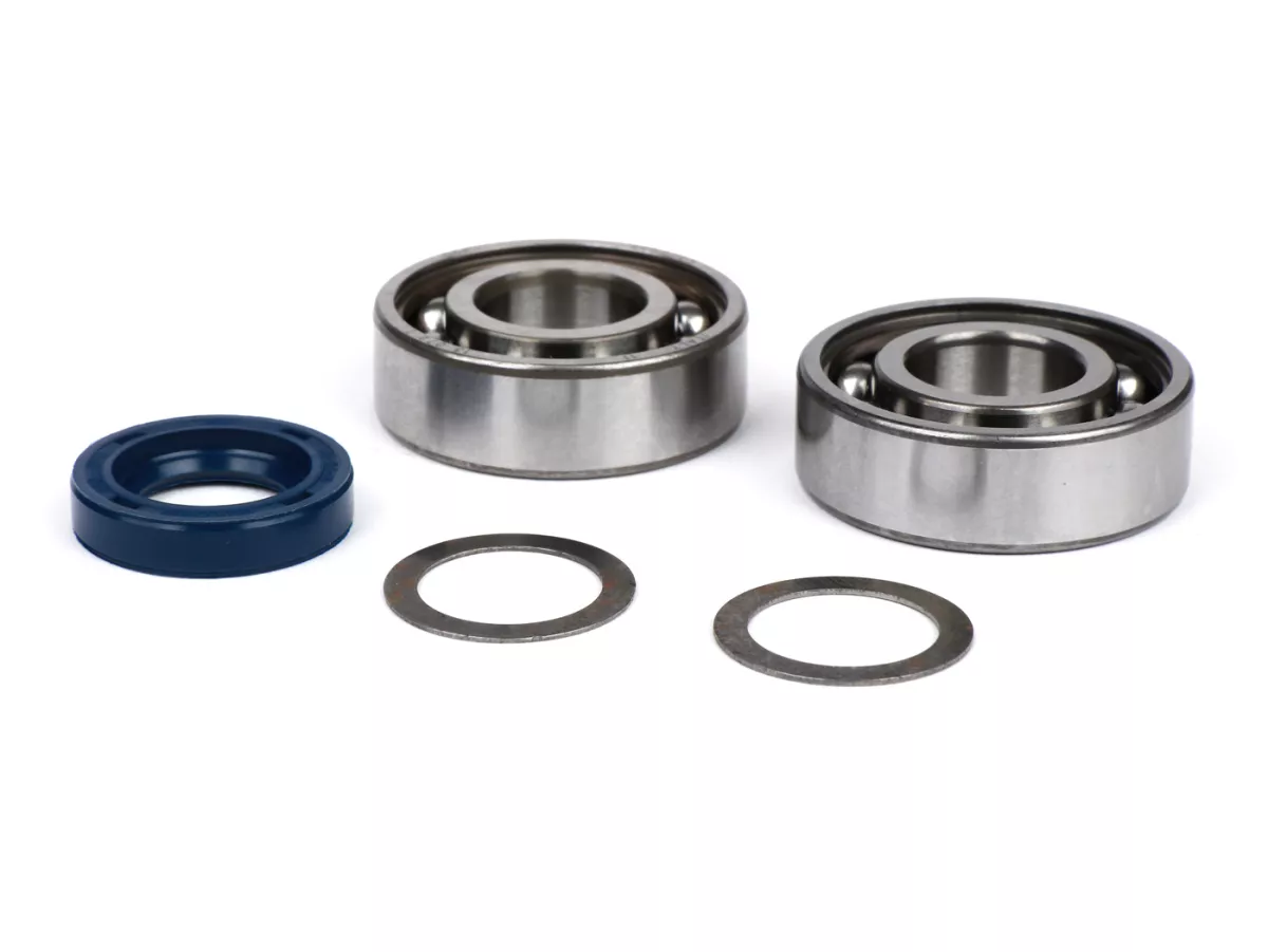 Lagersats SKF -SC- Piaggio Bravo, Boxer, Ciao, Si , SuperBravo, Grillo, Ec1 inkl. oljetätning