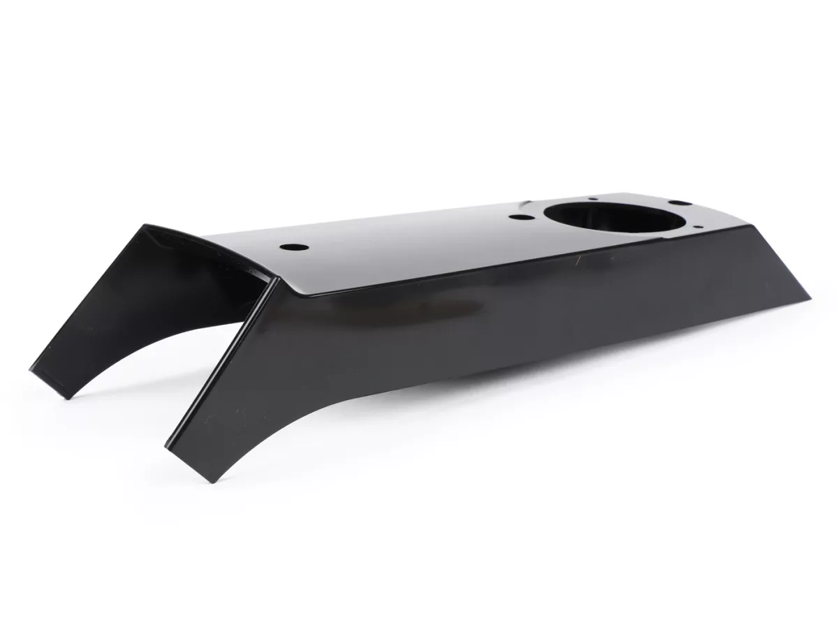Cover-OEM- Piaggio Si, under the tank, unpainted plastic, with cut-out for horn