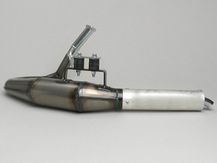 Uitlaat -SIMONINI 180° achteruit- Vespa ET3, PV125