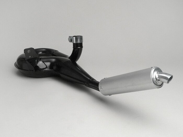 Knalpot -SIMONINI- Vespa PX80, PX125, PX150 - 166cc, 177cc - Peredam suara dari aluminium