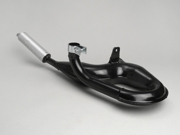 Knalpot -SIMONINI- Vespa PX80, PX125, PX150 - 166cc, 177cc - Peredam suara dari aluminium