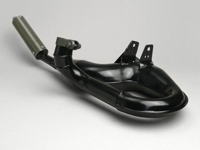 Exhaust -SIMONINI- Vespa P200 - carbon silencer