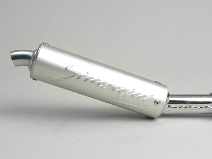 Exhaust -SIMONINI- Vespa PX80, PX125, PX150 - 166cc, 177cc - chrome