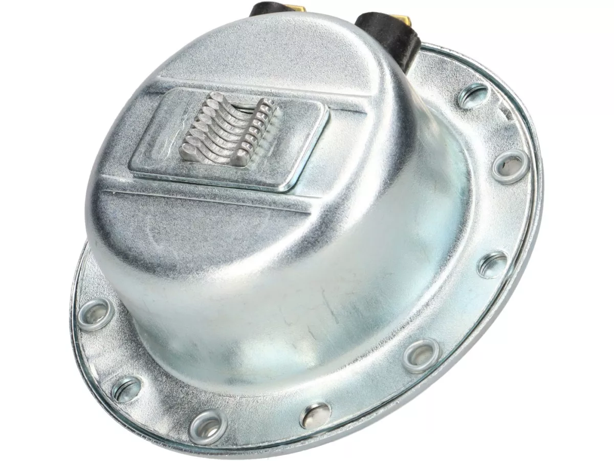 Claxon (zoemer) -OEM KWALITEIT 6V AC- Vespa - Ø=75mm - verchroomd